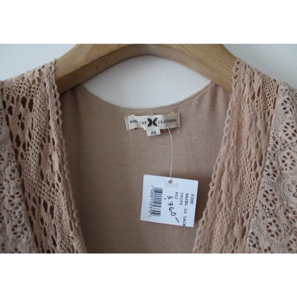 NIGHTCAP CLOTHING Hazel Lace Maxi Dress Gown / Size XS / Blush Nude Wedding - Picture 4 of 9